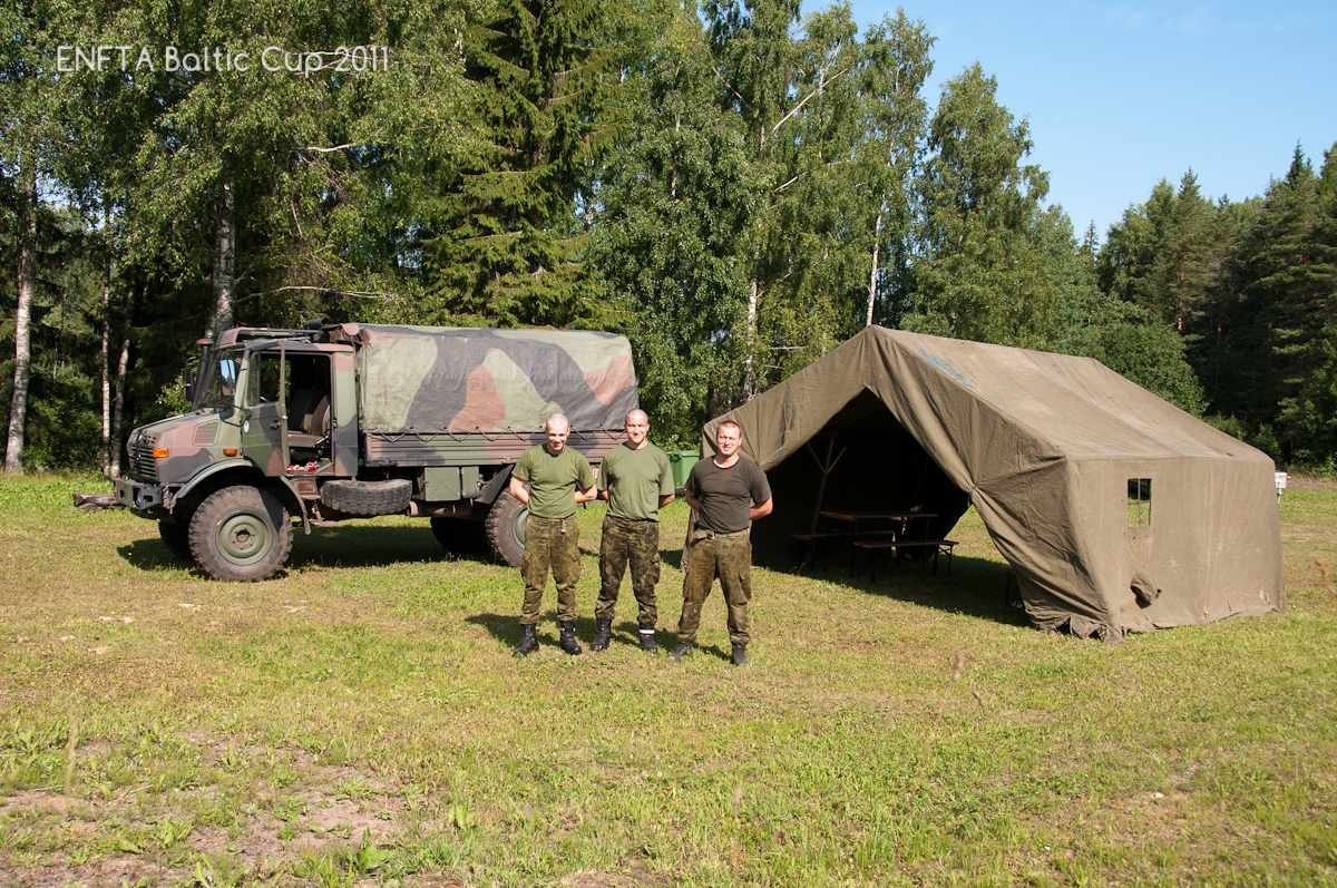 Thanks to the Kuperjanov battalion